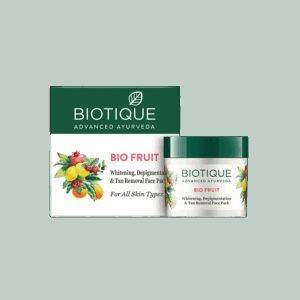 Biotique Bio Fruit Whitening, Depigmentation & Tan Removal Face Pack (50g) - Biotique