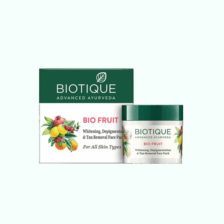 Biotique Bio Fruit Whitening, Depigmentation & Tan Removal Face Pack (50g) - Biotique