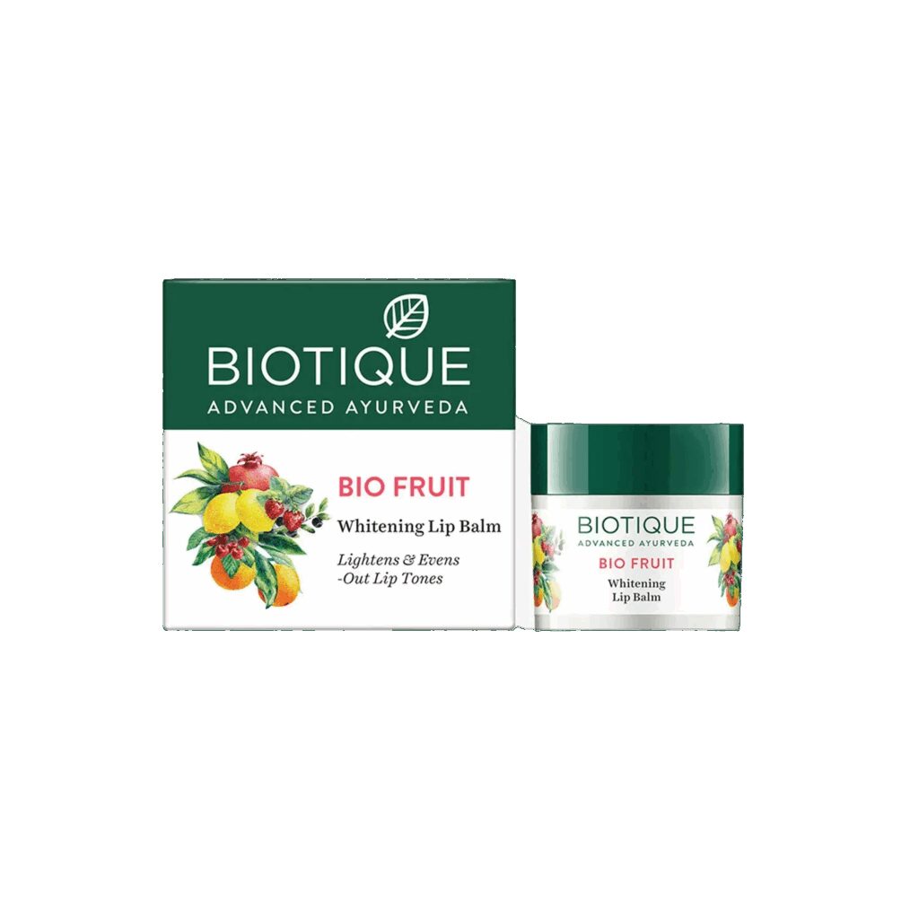 Biotique Bio Fruit Whitening Lip Balm - (12g) - Biotique