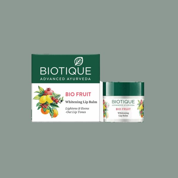 Biotique Bio Fruit Whitening Lip Balm - (12g) - Biotique