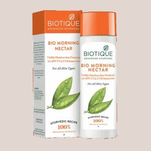 Biotique Bio Morning Nectar Ultra Soothing Face Lotion SPF 30+ UVA/UVB Sunscreen (120ml) - Biotique