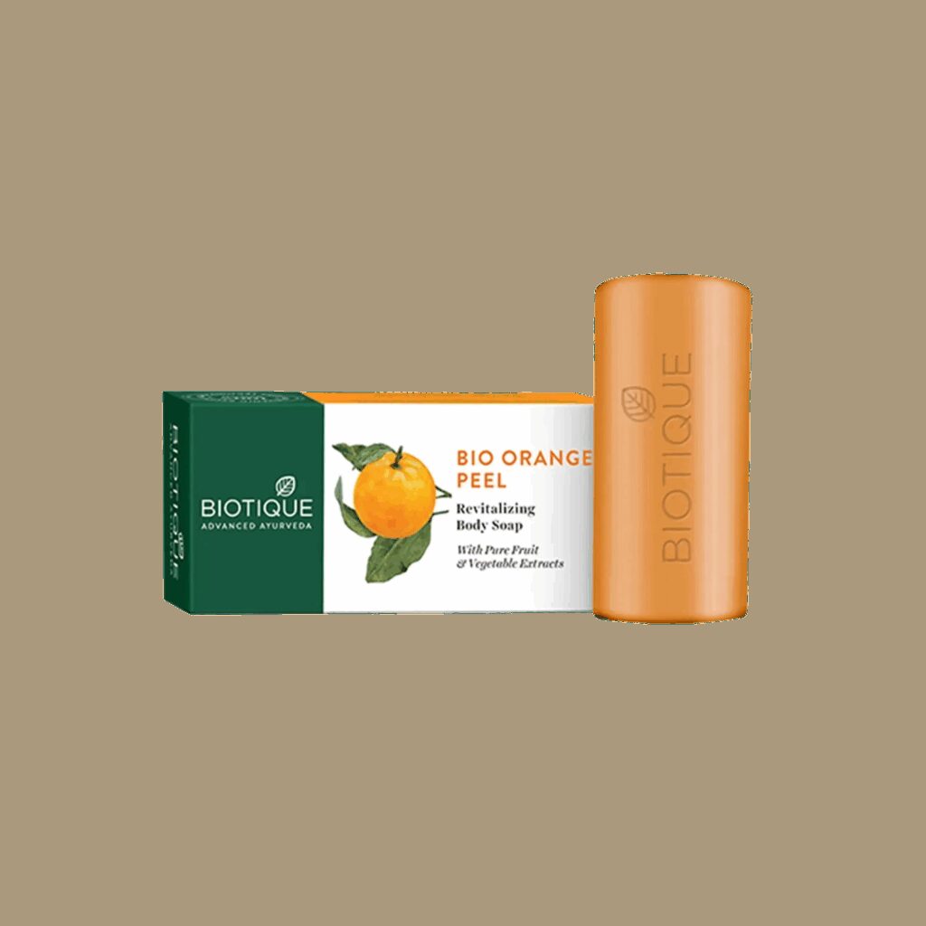 Biotique Bio Orange Peel Renewing Bathing Bar (150g) - Biotique