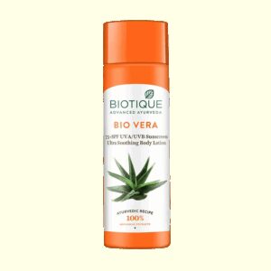 Biotique Bio Vera SPF 75+ UVB/UVA PA+++ Sunscreen Ultra Protective Lotion (190ml) - Biotique
