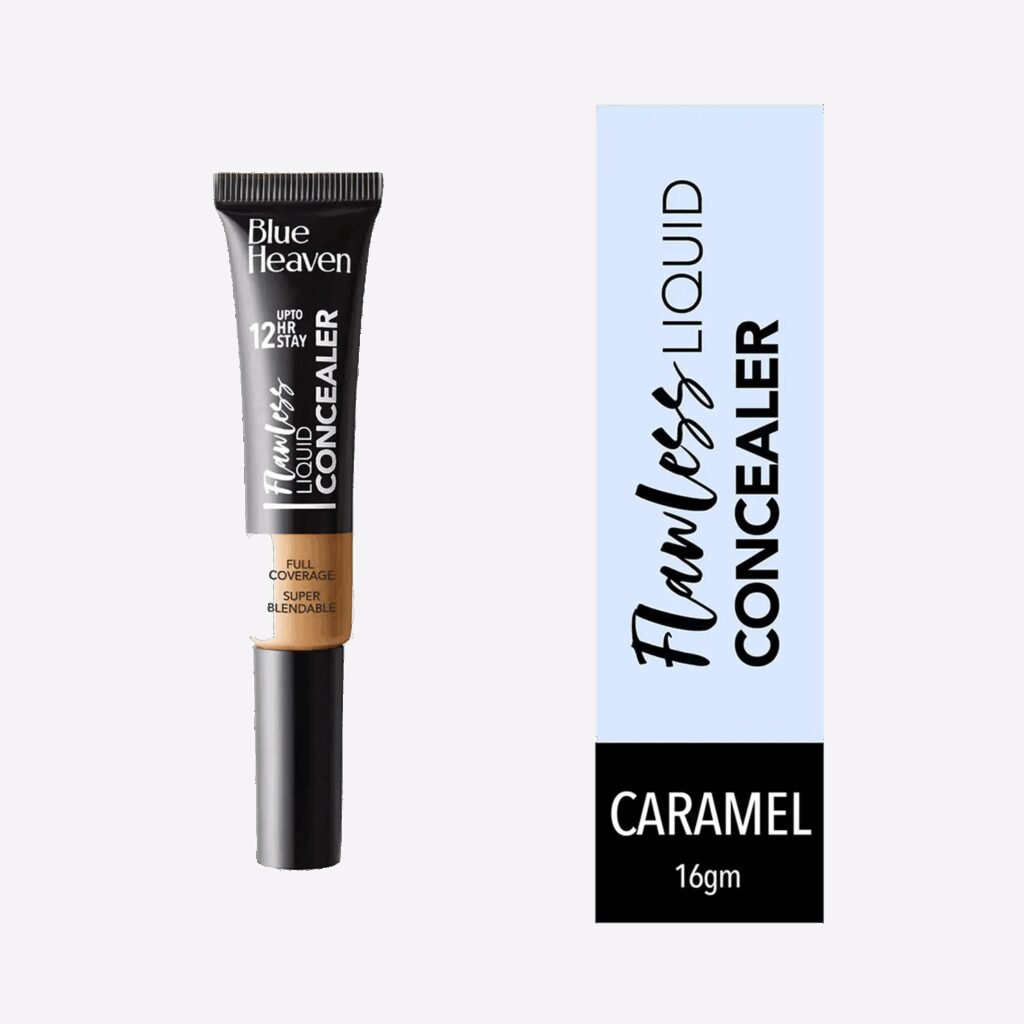 Blue Heaven Flawless Liquid Concealer - 401 Caramel (16ml) - Blue Heaven