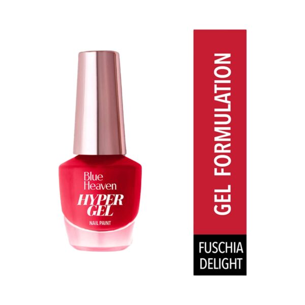 Blue Heaven Hypergel Nail Paint - 404 Fuschia Delight (11ml) - Blue Heaven