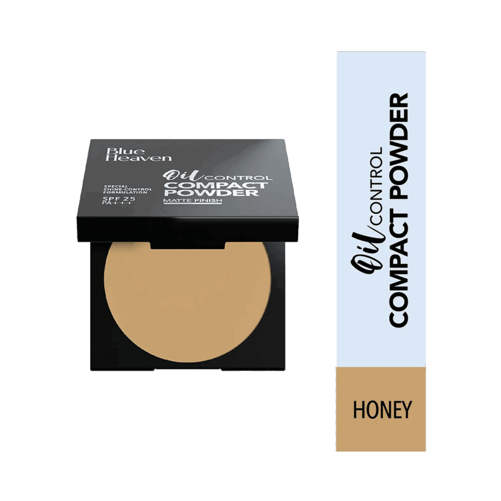 Blue Heaven Oil Control Compact Powder - 301 Honey (8g) - Blue Heaven