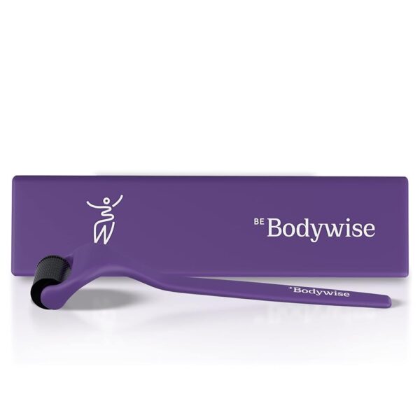 Bodywise Advance Derma Roller for Women | 540 Micro 0.5mm Titanium Alloy Needles | Faster Absorption of Oils & Serums | Reduces Hair Fall & Stimulates Hair Follicles | Safe,...