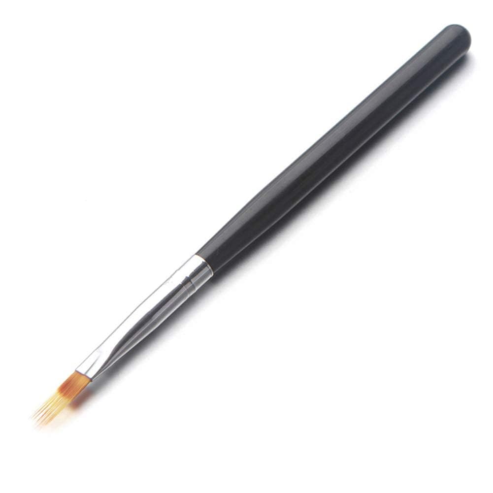 Bolt bee Black Nail Ombre Brush Gradient Painting Pens Brushes With Wood Handle UV Gel Nail Art builder Brushes Kit