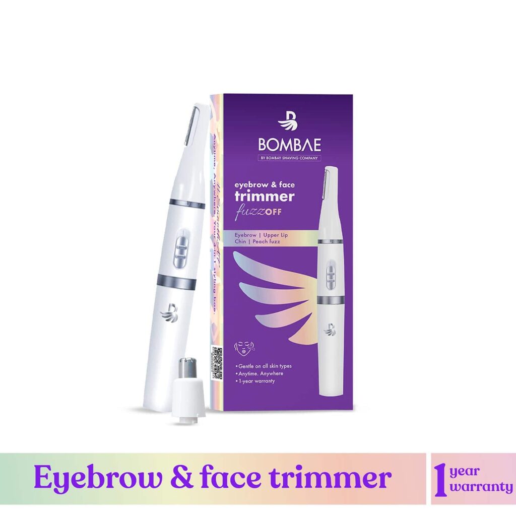 Bombae 4-in-1 Eyebrow and Face Trimmer for Women (1 Pc) - Bombae