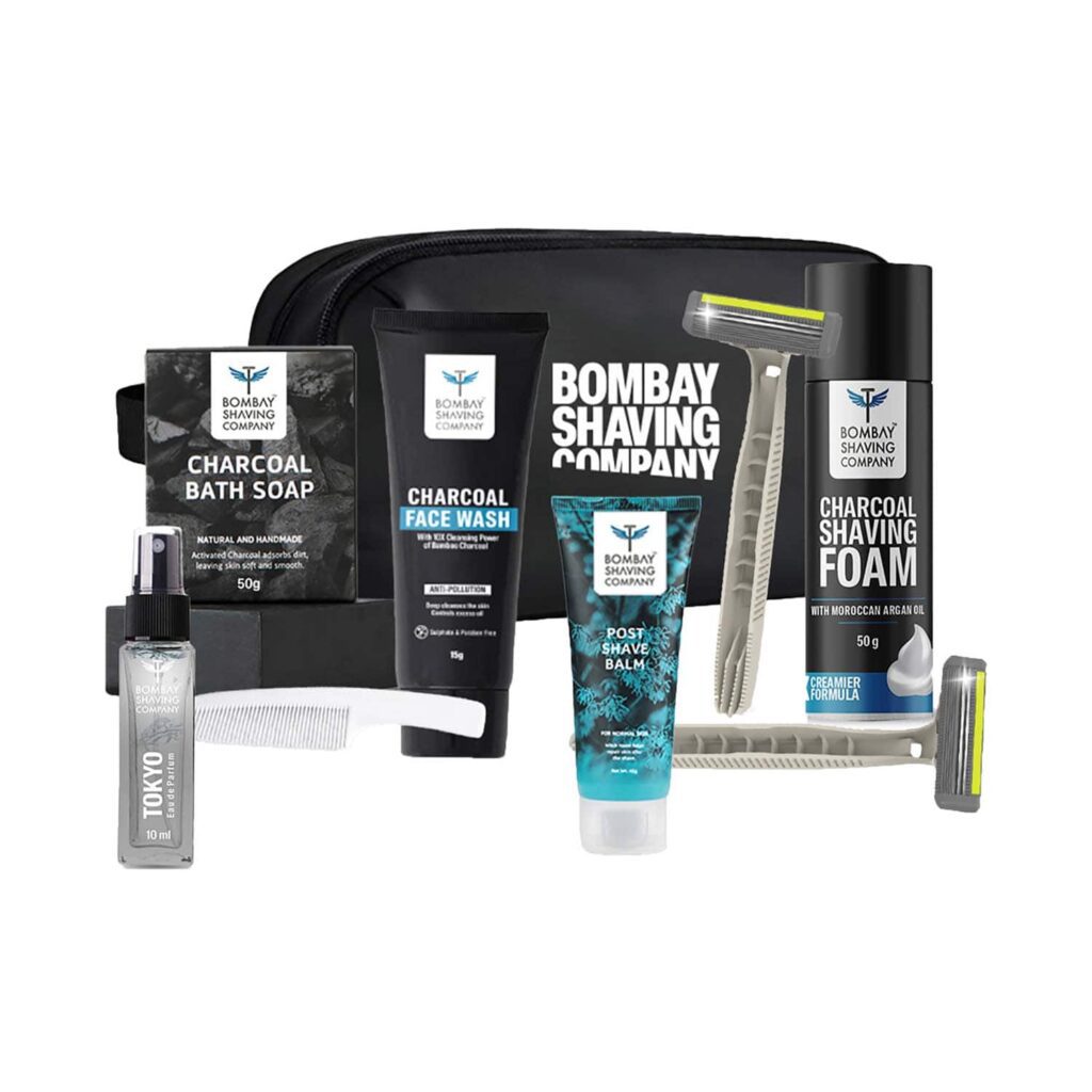 Bombay Shaving Company 9 In 1 Grooming Kit For Men - (7 pcs) - Bombay Shaving Company