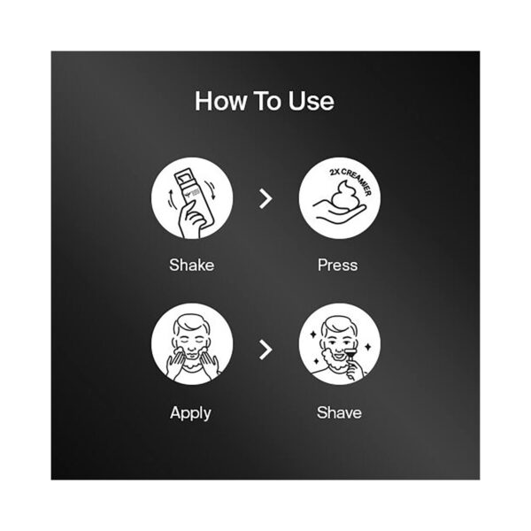Bombay Shaving Company Activated Charcoal Shaving Foam (2Pcs) - Bombay Shaving Company