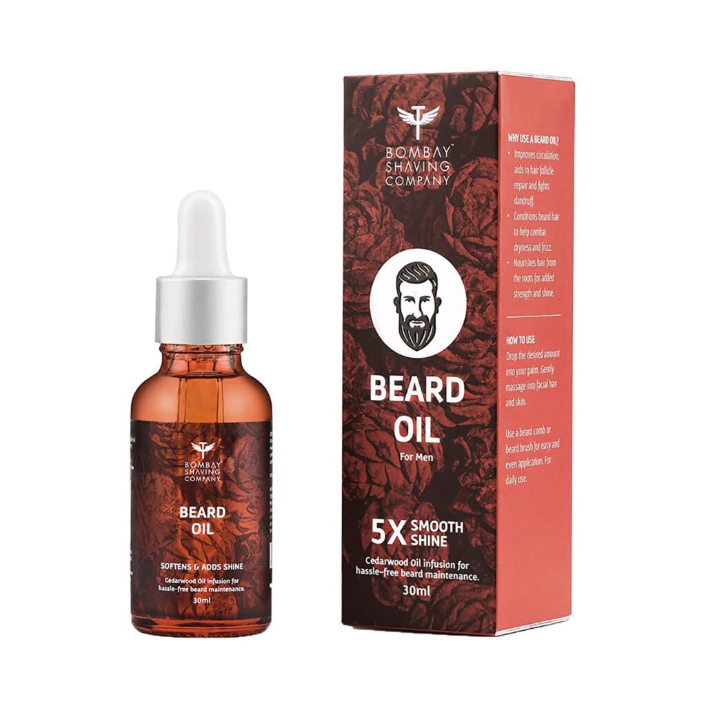 Bombay Shaving Company Cedarwood Beard Oil For Men (30ml) - Bombay Shaving Company