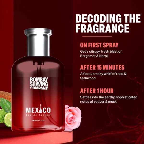 Bombay Shaving Company Charcoal Face Wash & Mexico Premium Perfume For Men Combo - Bombay Shaving Company