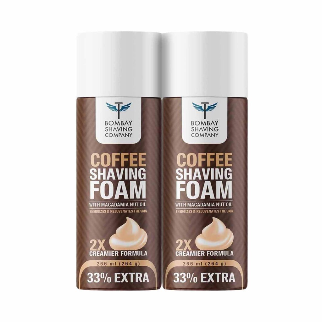 Bombay Shaving Company Coffee Shaving Foam (2Pcs) - Bombay Shaving Company