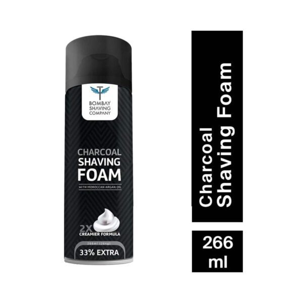 Bombay Shaving Company Post Shave Balm (100 g) & Charcoal Shaving Foam (264 g) Combo - Bombay Shaving Company