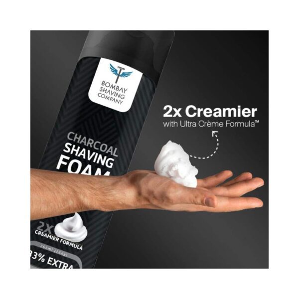 Bombay Shaving Company Post Shave Balm (100 g) & Charcoal Shaving Foam (264 g) Combo - Bombay Shaving Company