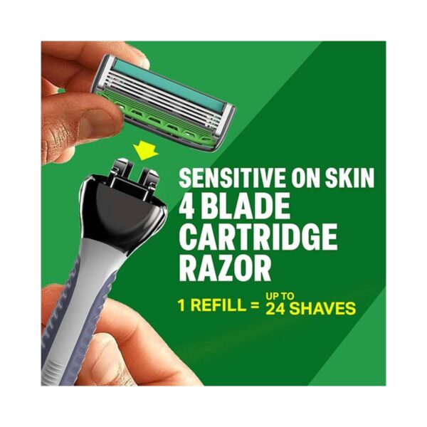 Bombay Shaving Company Sensiflo 4 Razor With Cartridge (2 Pcs) - Bombay Shaving Company