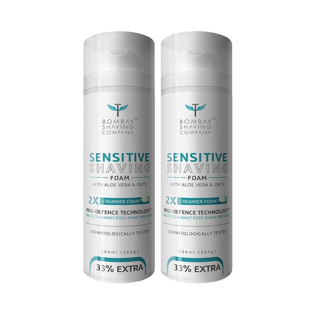 Bombay Shaving Company Sensitive Shaving Foam (2Pcs) - Bombay Shaving Company