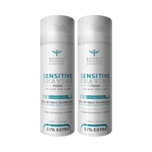 Bombay Shaving Company Sensitive Shaving Foam (2Pcs) - Bombay Shaving Company