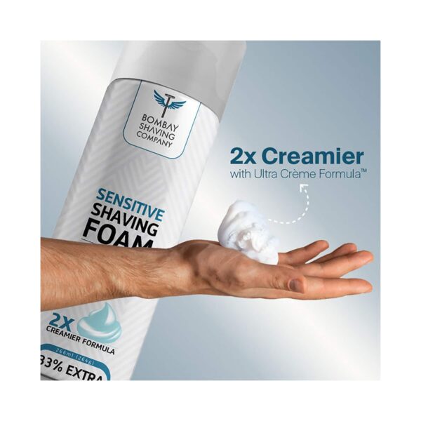 Bombay Shaving Company Sensitive Shaving Foam (2Pcs) - Bombay Shaving Company