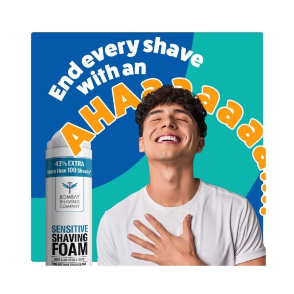 Bombay Shaving Company Sensitive Shaving Foam (425 g) - Bombay Shaving Company