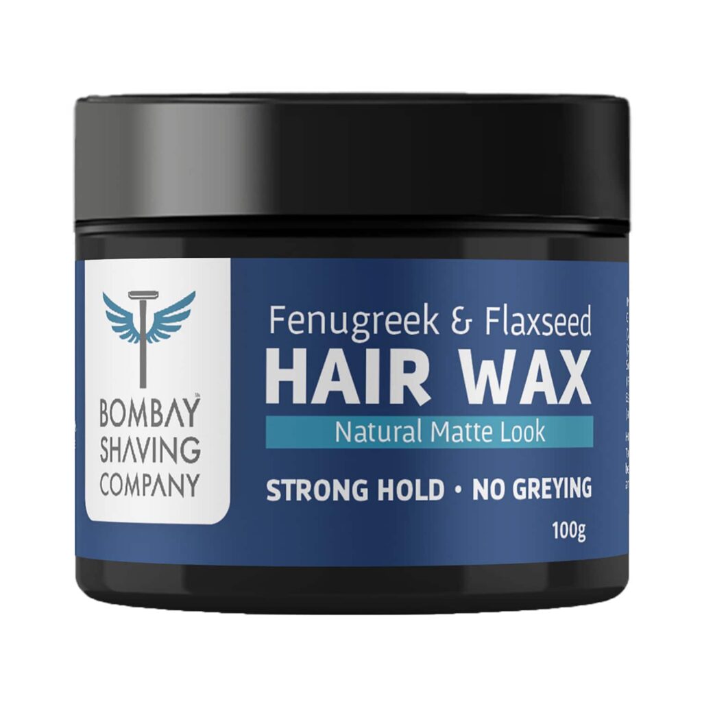 Bombay Shaving Company Strong Hold Hair Wax (100g) - Bombay Shaving Company