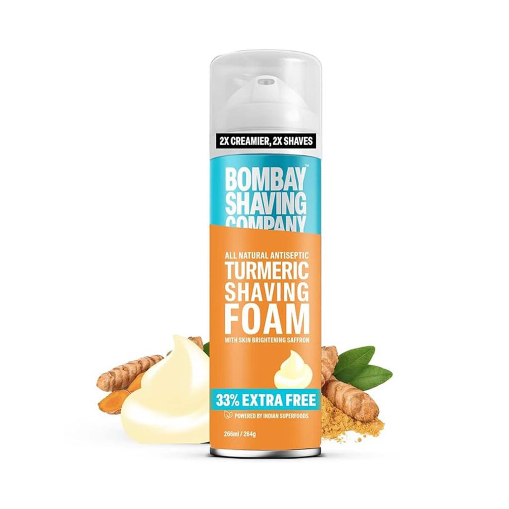 Bombay Shaving Company Turmeric Shaving Foam (266ml) - Bombay Shaving Company