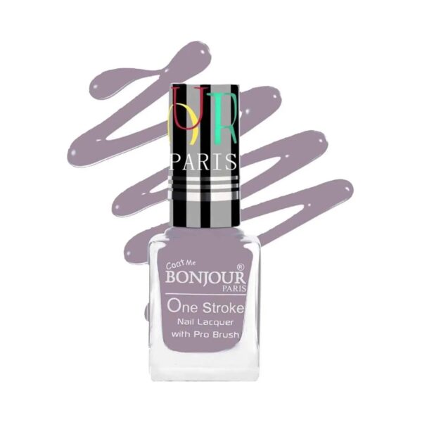 Bonjour Paris Coat Me French Nail Polish - 22 Lightgrey (9ml) - Bonjour Paris