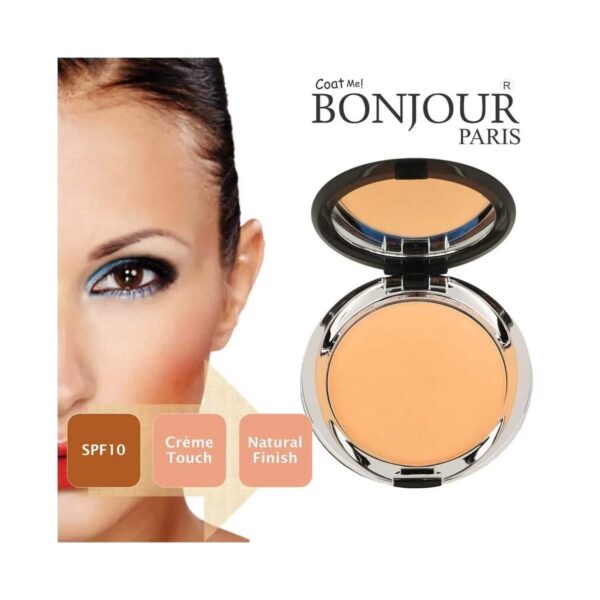 Bonjour Paris Coat Me Photo Match Translucent Compact Face Powder SPF 10 - Fair Pearly (9g) - Bonjour Paris