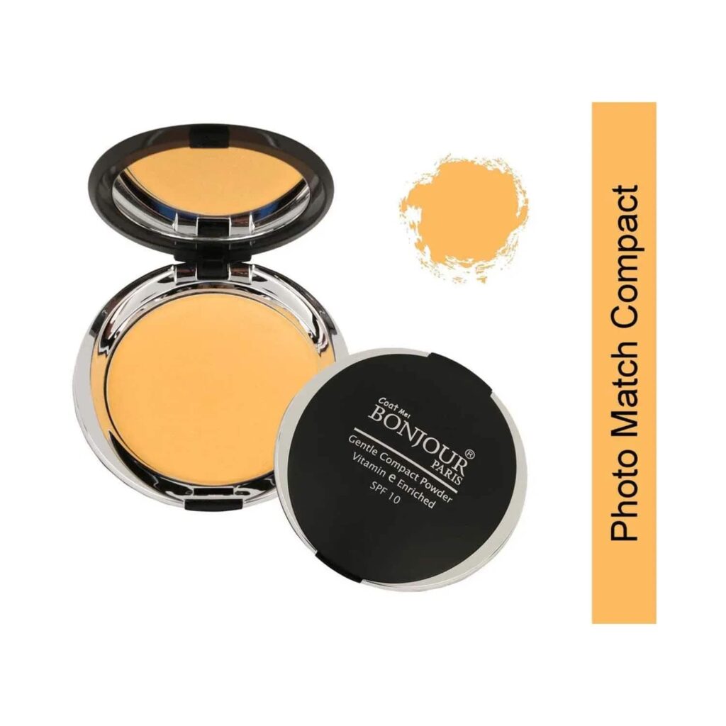 Bonjour Paris Coat Me Photo Match Translucent Compact Face Powder SPF 10 - Beige (9g) - Bonjour Paris