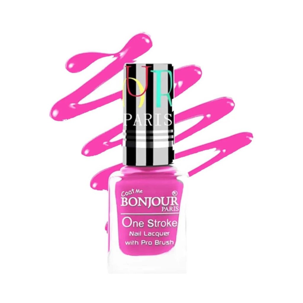 Bonjour Paris Coat Me Satin Matte Nail Polish - Lovely Pink (9ml) - Bonjour Paris