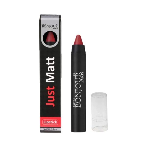 Bonjour Paris Just Matte Lip Crayon - 09 Red (3.2g) - Bonjour Paris
