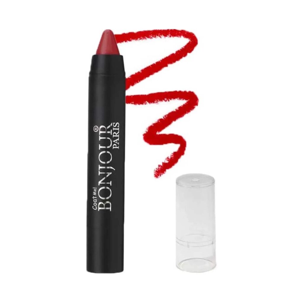 Bonjour Paris Just Matte Lip Crayon - 09 Red (3.2g) - Bonjour Paris