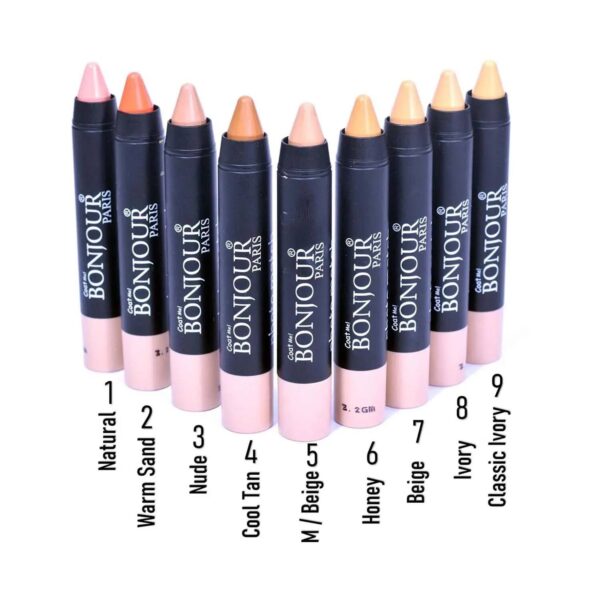 Bonjour Paris Photo Match Crayon Concealer SPF 25 - 02 Warm Sand (3.2g) - Bonjour Paris