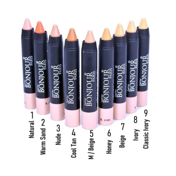 Bonjour Paris Photo Match Crayon Concealer SPF 25 - 09 Classic Ivory (3.2g) - Bonjour Paris