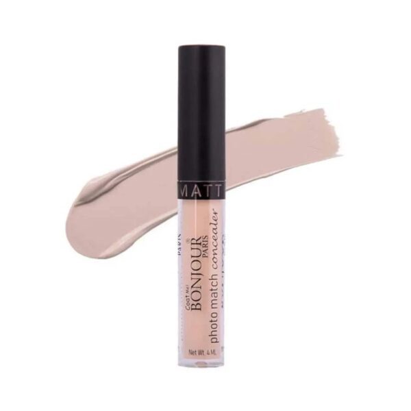 Bonjour Paris Photo Match Liquid Concealer SPF 25 - Ivory Fair (4ml) - Bonjour Paris