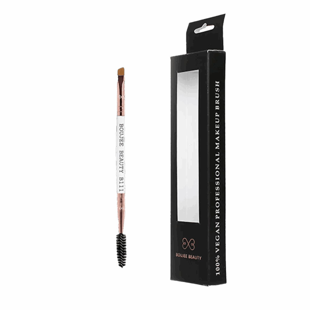 Boujee Beauty Dual Ended Brow Eye Brush - B111 - Boujee Beauty