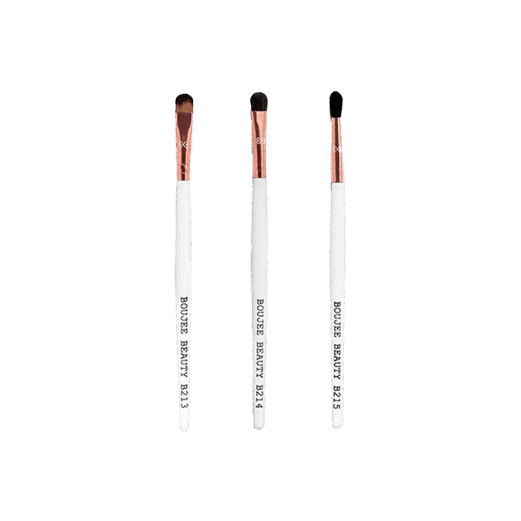 Boujee Beauty Precision Eye Brush Set - S105 (3 Pcs) - Boujee Beauty