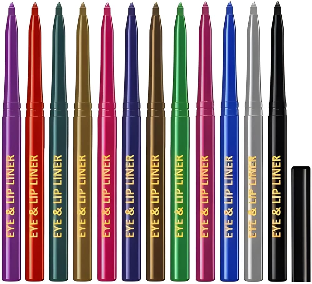 Bridester Eyeliner (Turquoise, Peach, Silver, Purple, Red, Gold, Green, Nude, Pink, Orange, Grey, 2 G)