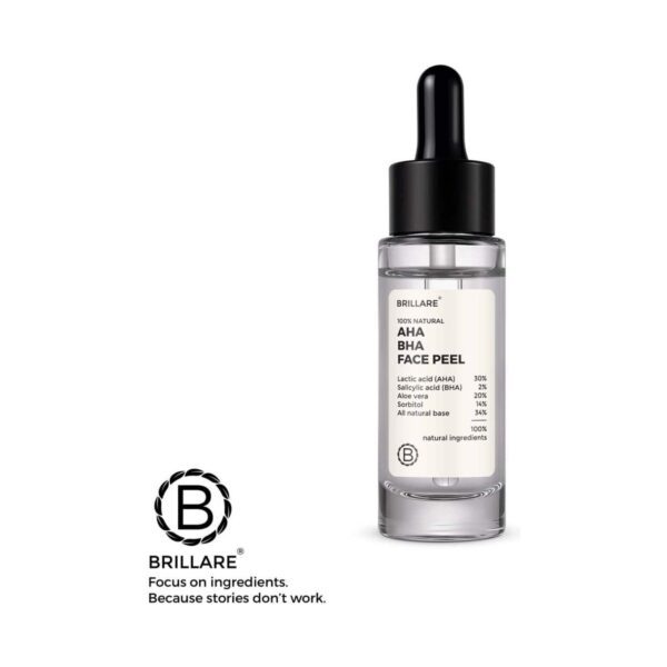 Brillare AHA BHA Face Peel For Smoother Blemish-Free Skin (30ml) - Brillare