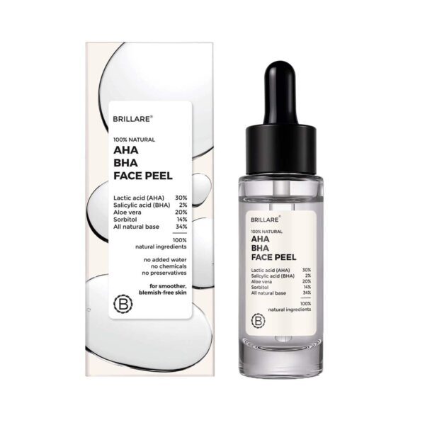 Brillare AHA BHA Face Peel For Smoother Blemish-Free Skin (30ml) - Brillare