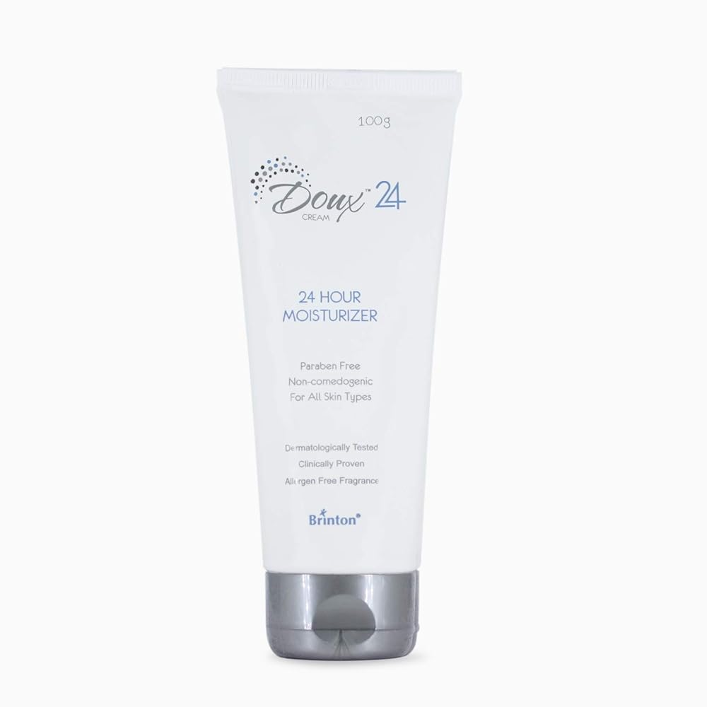 Brinton Doux 24 Hour Moisturizer Cream Face, Moisturizer, For Women, Ladies, Men, Man, 100 g, blue