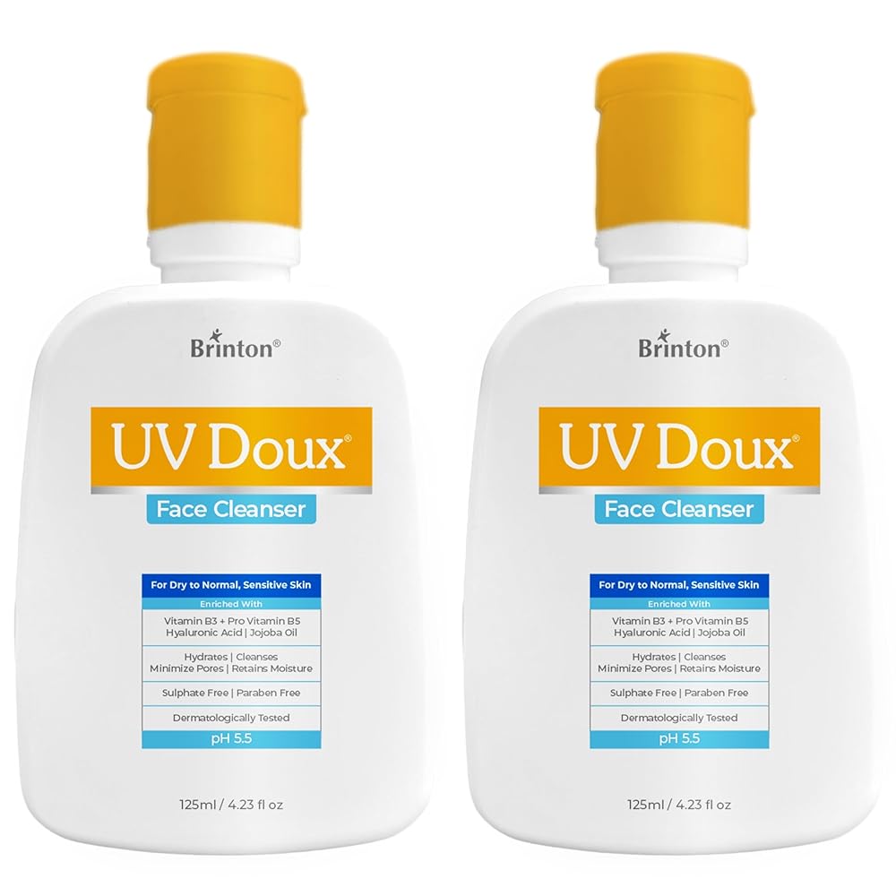 Brinton UV Doux Face Cleanser 125 ml (Pack of 2)