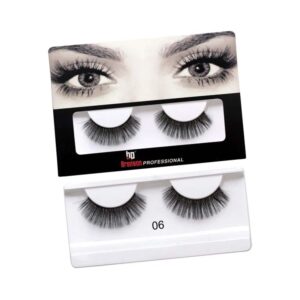 Bronson Professional 3D Effect False Eyelashes - 06 Black (1 Pair) - Bronson Professional