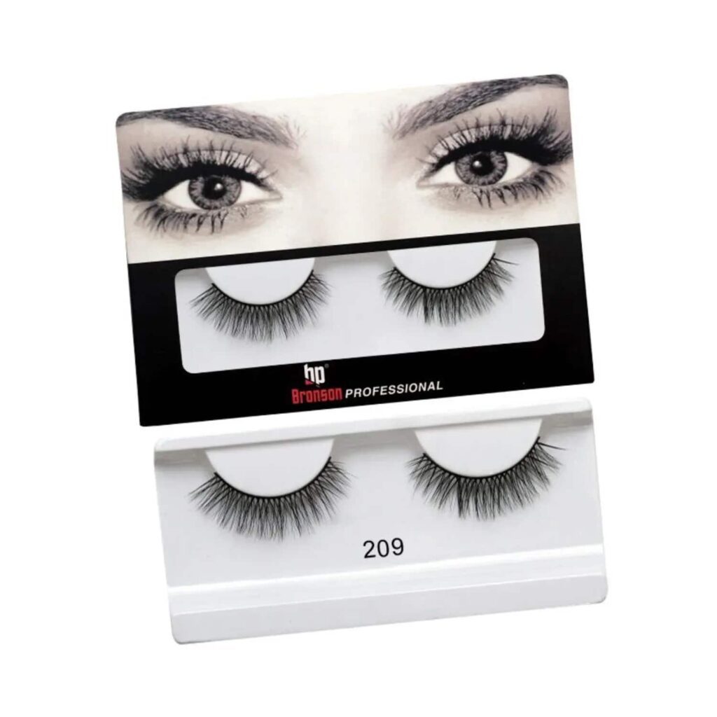 Bronson Professional 3D Effect False Eyelashes - 209 Black (1 Pair) - Bronson Professional