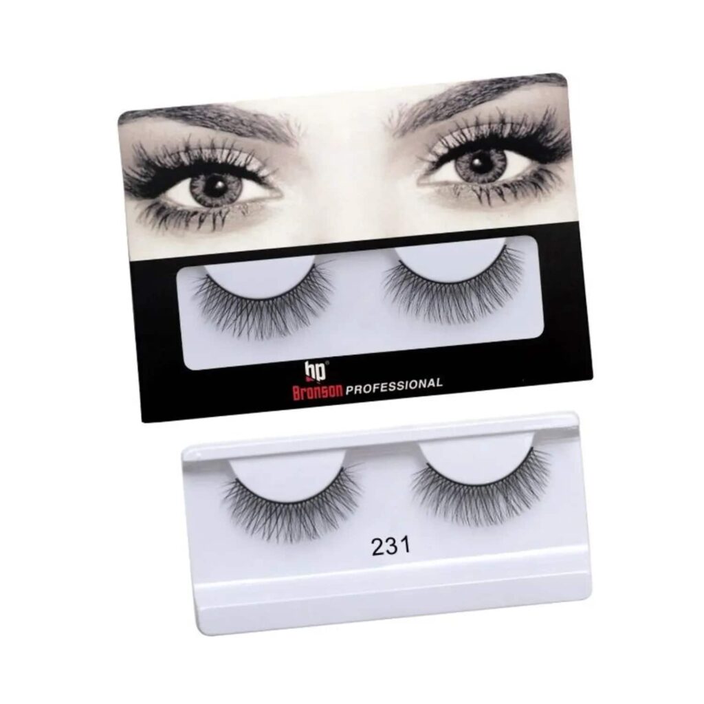Bronson Professional 3D Effect False Eyelashes - 231 Black (1 Pair) - Bronson Professional