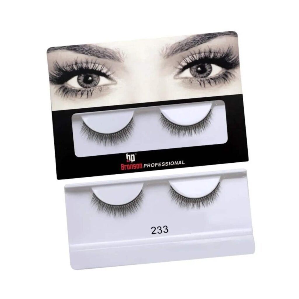Bronson Professional 3D Effect False Eyelashes - 233 Black (1 Pair) - Bronson Professional