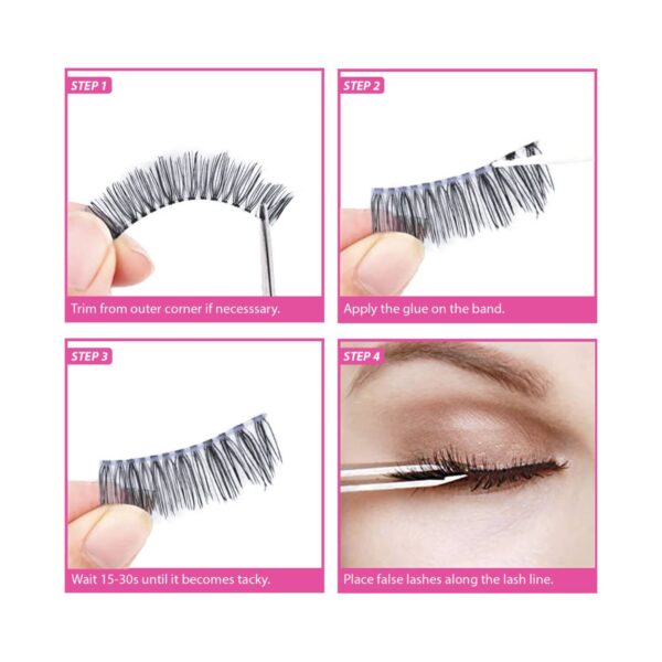 Bronson Professional 3D Effect False Eyelashes 50 (1 Pair) - Bronson Professional