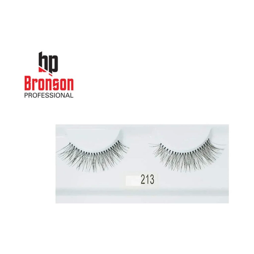 Bronson Professional Eyelashes - 213 Black (1 Pair) - Bronson Professional