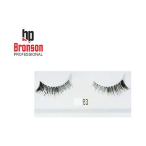 Bronson Professional Eyelashes - 63 Black (1 Pair) - Bronson Professional